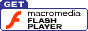 マクロメディアFLASH Playerダウンロードセンター