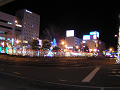 2013-2014上田駅前ロータリーのイルミネーション