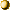 金の珠／10*10ピクセル