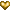 金色のハート　10*10ピクセル