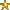 金色の星　10*10ピクセル